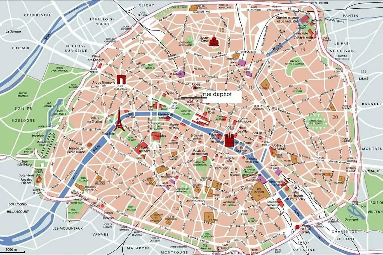 Appartamento Appartement Coeur De Paris Avec Vue Sur Les Toits